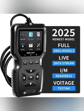 OBDII V519 Diagnostic Code Reader - Black